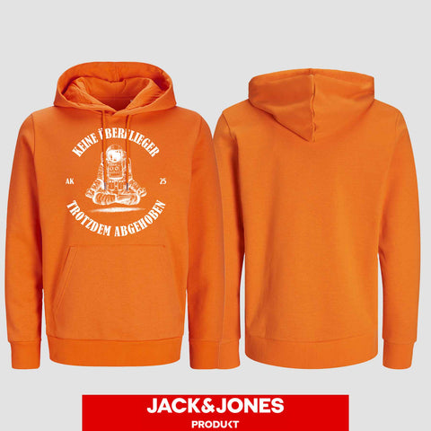 1043 "Überflieger" Abschluss Hoodie by Jack&Jones einseitig bedruckt