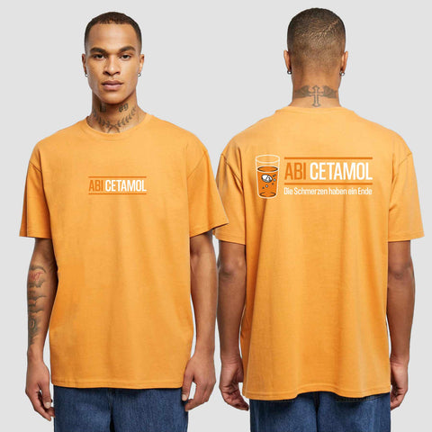 1002 "Abicetamol" Abi Oversize T-Shirt beidseitig bedruckt