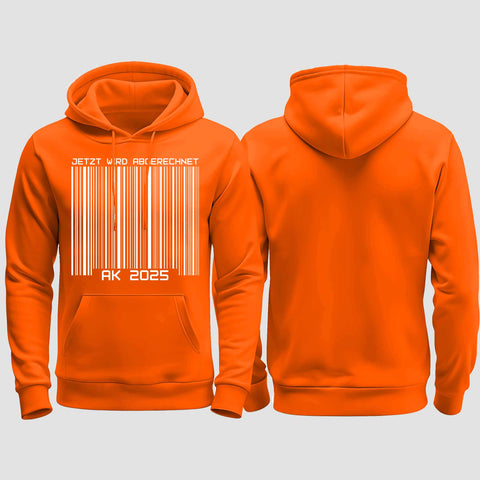 1026 "Abschluss" Abschluss regular College Hoodie einseitig bedruckt