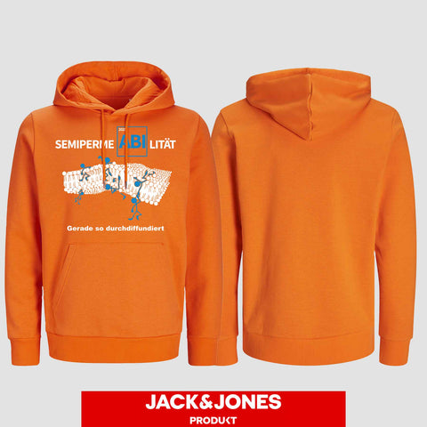 1033 "Durchdiffundiert" ABI Hoodie by Jack&Jones einseitig bedruckt