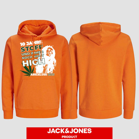 1030 "10 Jahre Stoff" Abschluss Hoodie by Jack&Jones einseitig bedruckt