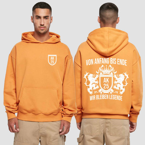 1023 "Legende" Abschluss Premium Oversize Hoodie einseitig bedruckt