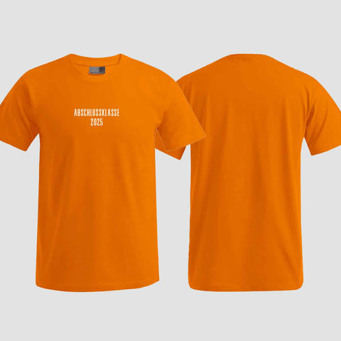 1024 "Abschlussklasse 2025" Abschluss T-Shirt einseitig bedruckt