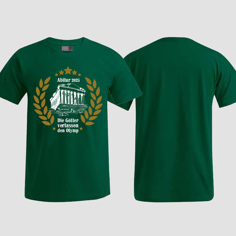 1040 "Olymp" ABI T-Shirt einseitig bedruckt