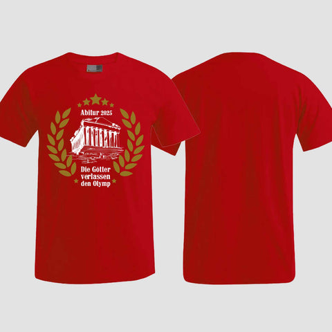 1040 "Olymp" ABI T-Shirt einseitig bedruckt
