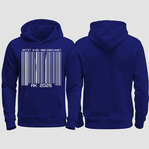 1026 "Abschluss" Abschluss regular College Hoodie einseitig bedruckt