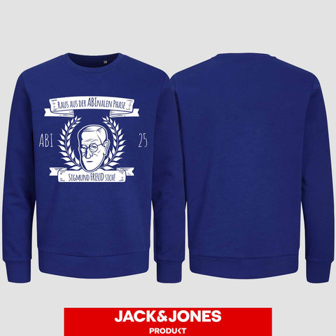 1005 "Abinale Phase" Abi Sweatshirt by Jack&Jones einseitig bedruckt