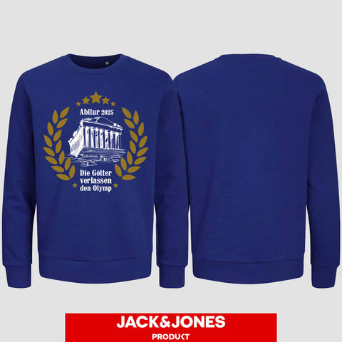 1040 "Olymp" Abi Sweatshirt by Jack&Jones einseitig bedruckt
