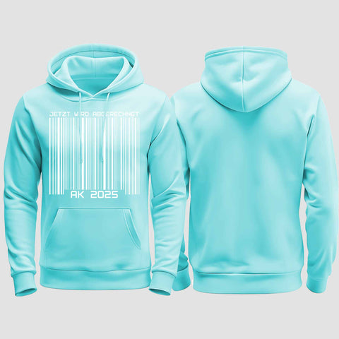 1026 "Abschluss" Abschluss regular College Hoodie einseitig bedruckt