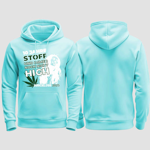 1030 "der Stoff" Abschluss regular College Hoodie einseitig bedruckt