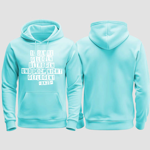 1031 "nicht geflogen" Abschluss regular College Hoodie einseitig bedruckt