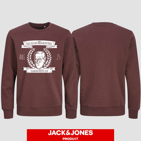 1005 "Abinale Phase" Abi Sweatshirt by Jack&Jones einseitig bedruckt