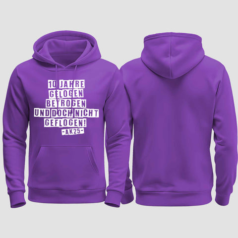 1031 "nicht geflogen" Abschluss regular College Hoodie einseitig bedruckt