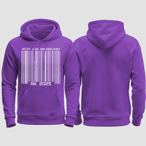 1026 "Abschluss" Abschluss regular College Hoodie einseitig bedruckt