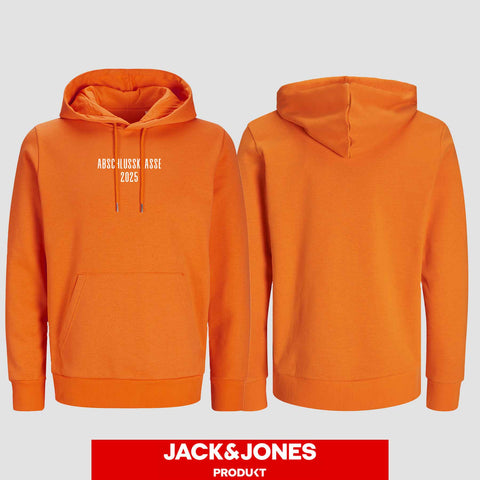 1024 "Abschlussklasse" Abschluss Hoodie by Jack&Jones einseitig bedruckt