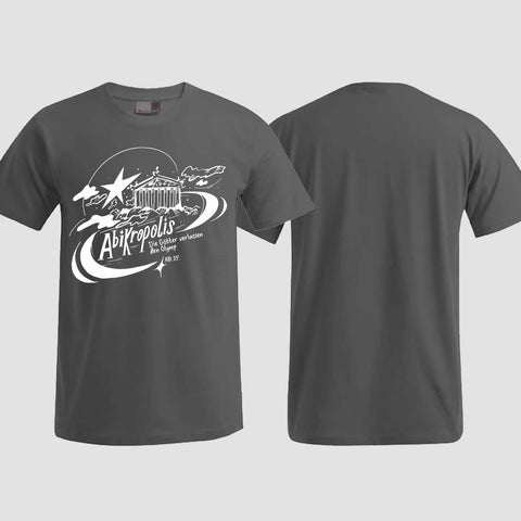 1046 "AbiKropolis" ABI T-Shirt einseitig bedruckt