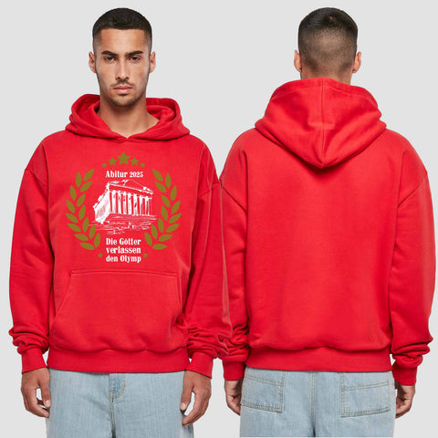 1040 "Olymp" Abi Premium Oversize Hoodie einseitig bedruckt