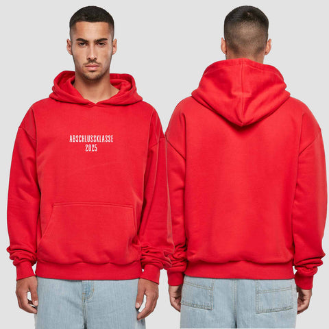 1024 "Abschlussklasse" Abschluss Premium Oversize Hoodie einseitig bedruckt