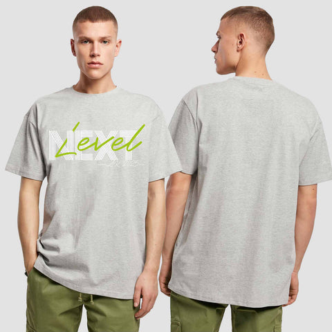 1045 "NEXT Level" Abschluss Oversize T-Shirt einseitig bedruckt