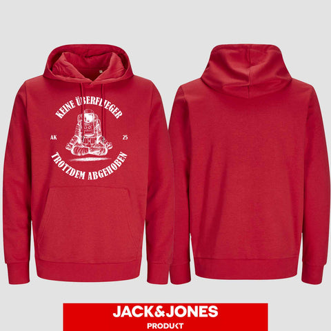 1043 "Überflieger" Abschluss Hoodie by Jack&Jones einseitig bedruckt