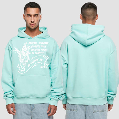 1048 "Säufste" Abschluss Premium Oversize Hoodie einseitig bedruckt