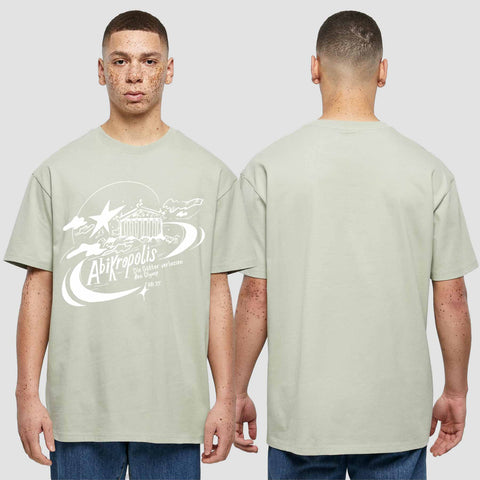 1046 "AbiKropolis" ABI Oversize T-Shirt einseitig bedruckt