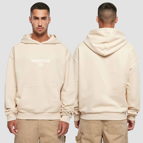 1024 "Abschlussklasse" Abschluss Premium Oversize Hoodie einseitig bedruckt
