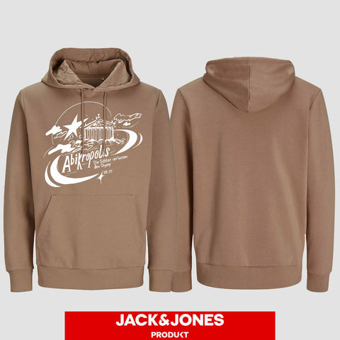 1046 "Abikropolis" ABI Hoodie by Jack&Jones einseitig bedruckt