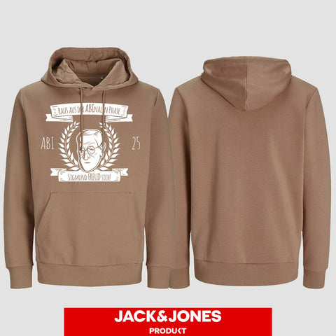 1005 "Abinale Phase" Abi Hoodie by Jack&Jones einseitig bedruckt