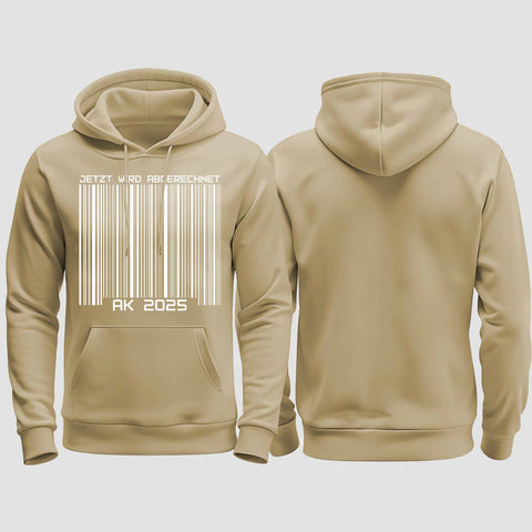 1026 "Abschluss" Abschluss regular College Hoodie einseitig bedruckt