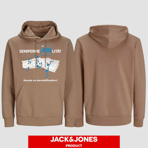 1033 "Durchdiffundiert" ABI Hoodie by Jack&Jones einseitig bedruckt