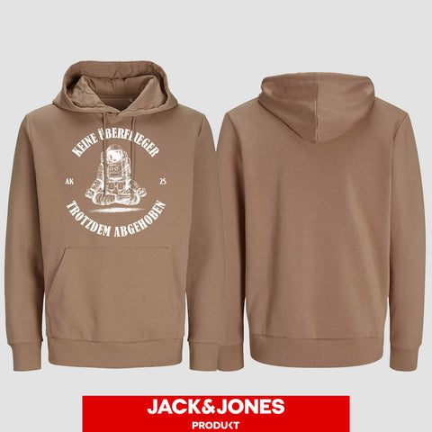 1043 "Überflieger" Abschluss Hoodie by Jack&Jones einseitig bedruckt
