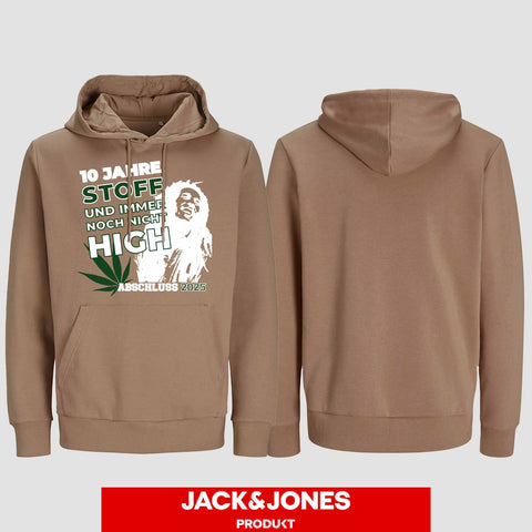 1030 "10 Jahre Stoff" Abschluss Hoodie by Jack&Jones einseitig bedruckt