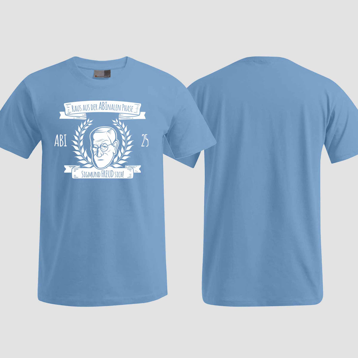 1005 "Abinale Phase" Abi T-Shirt einseitig bedruckt
