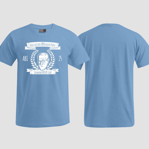 1005 "Abinale Phase" Abi T-Shirt einseitig bedruckt