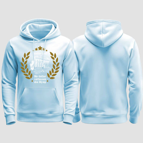 1040 "der Olymp" Abi regular College Hoodie einseitig bedruckt
