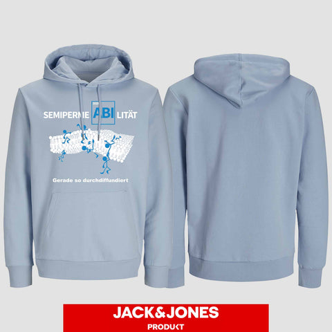 1033 "Durchdiffundiert" ABI Hoodie by Jack&Jones einseitig bedruckt
