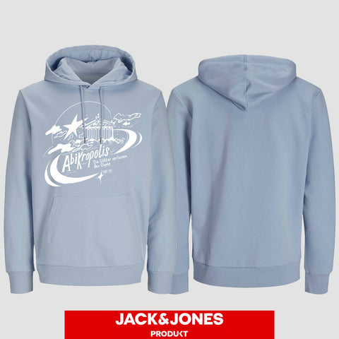 1046 "Abikropolis" ABI Hoodie by Jack&Jones einseitig bedruckt