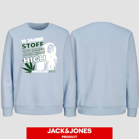 1030 "Stoff" Abschluss Sweatshirt by Jack&Jones einseitig bedruckt