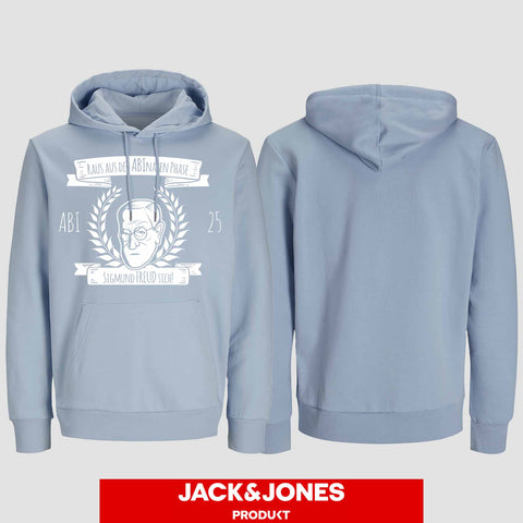 1005 "Abinale Phase" Abi Hoodie by Jack&Jones einseitig bedruckt