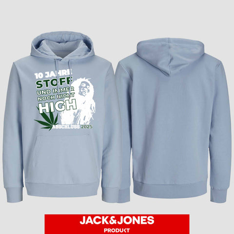 1030 "10 Jahre Stoff" Abschluss Hoodie by Jack&Jones einseitig bedruckt