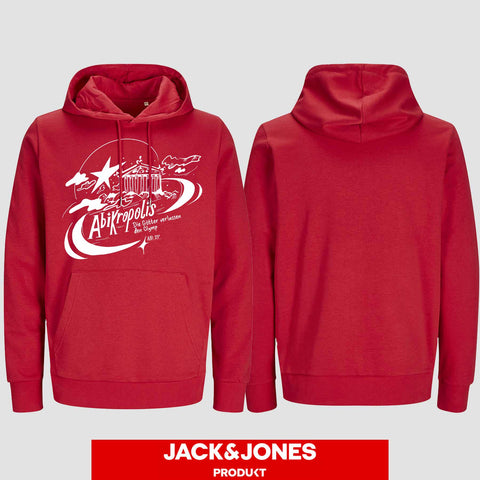 1046 "Abikropolis" ABI Hoodie by Jack&Jones einseitig bedruckt