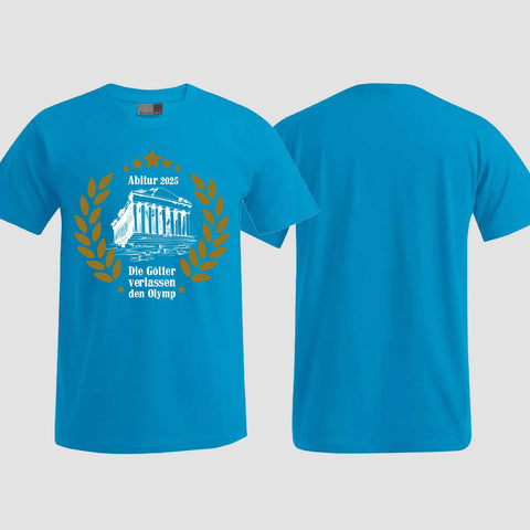1040 "Olymp" ABI T-Shirt einseitig bedruckt