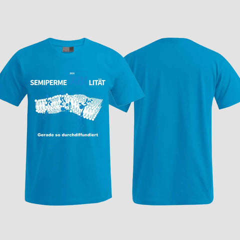 1033 "Durchdiffundiert" ABI T-Shirt einseitig bedruckt