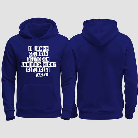1031 "nicht geflogen" Abschluss regular College Hoodie einseitig bedruckt