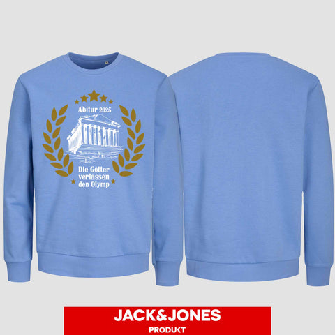 1040 "Olymp" Abi Sweatshirt by Jack&Jones einseitig bedruckt